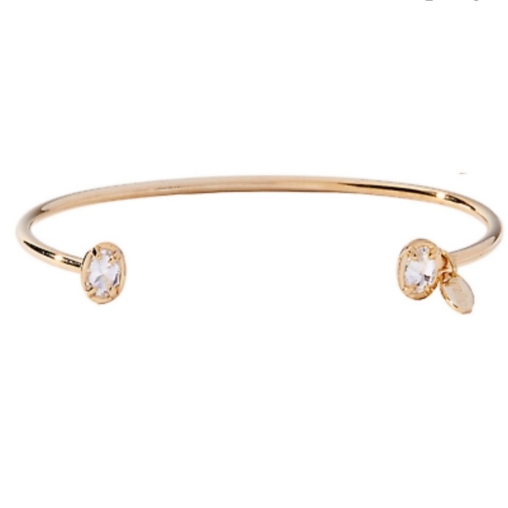Serefina Jewelry 14K Gold Plated Bangle Bracelet